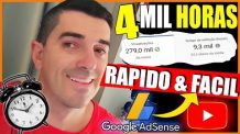 [ GARANTIDO ] SEO – Como conseguir as 4 mil Horas e os 1000 inscritos no Youtube. FALEI DEMAIS…